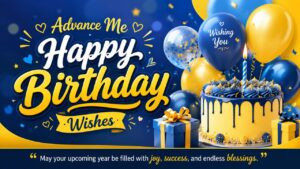 Advance Me Happy Birthday Wishes: 400+ Heartfelt Ways to Say It Early
