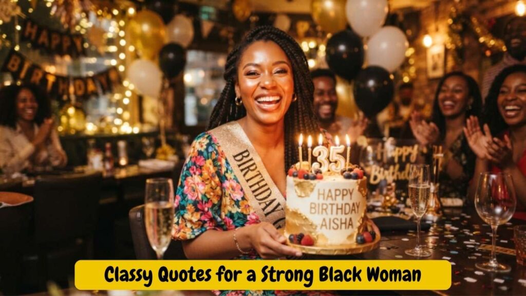 Classy Quotes for a Strong Black Woman