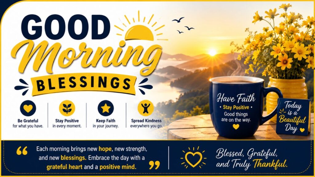 Positive Good Morning Blessings