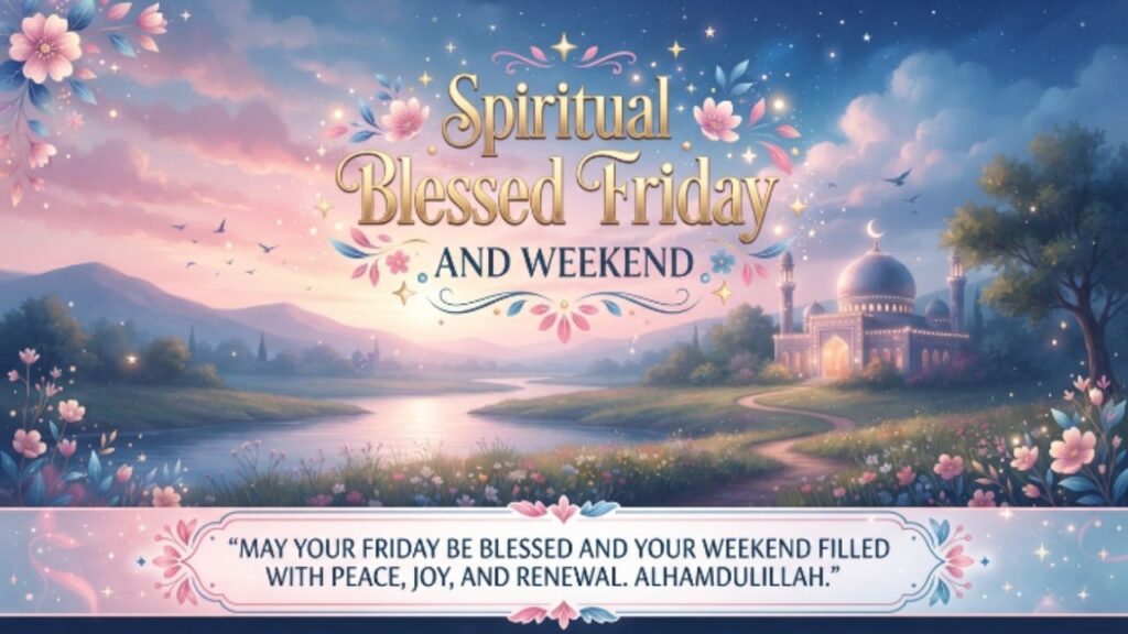 Weekend grateful friday blessings