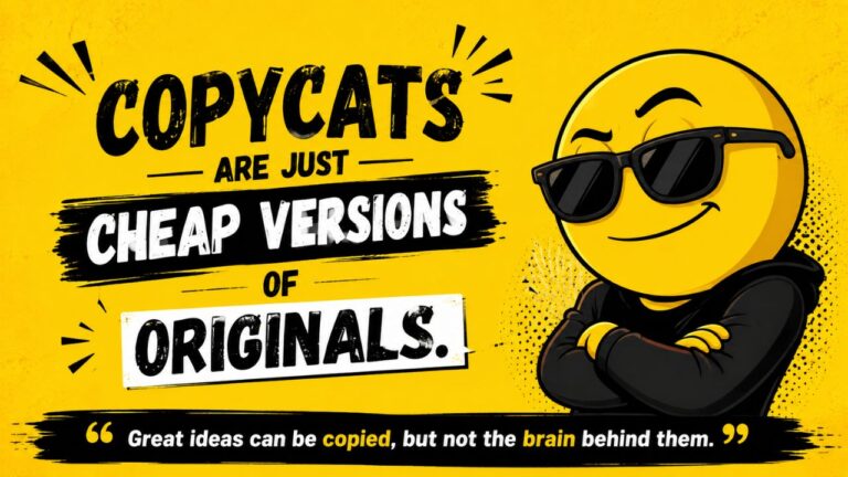 Sarcastic Quotes for Copycats