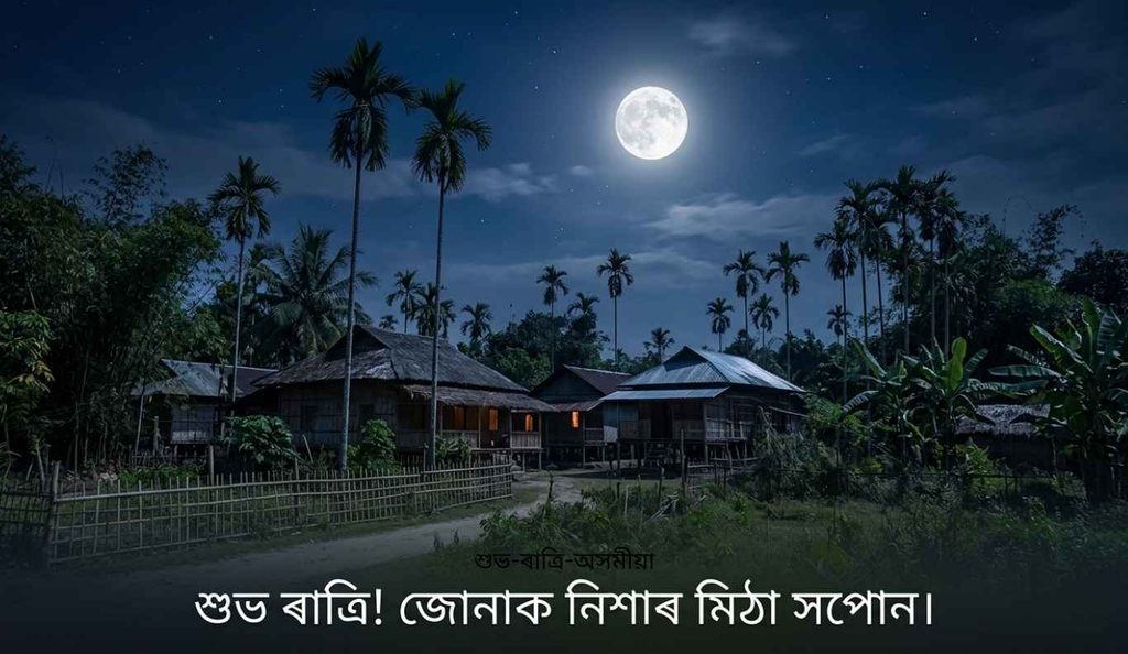 Good Night in Assamese